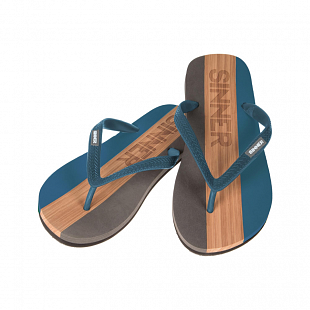 Tongs Enfant SINNER Capitola Blue/Brown